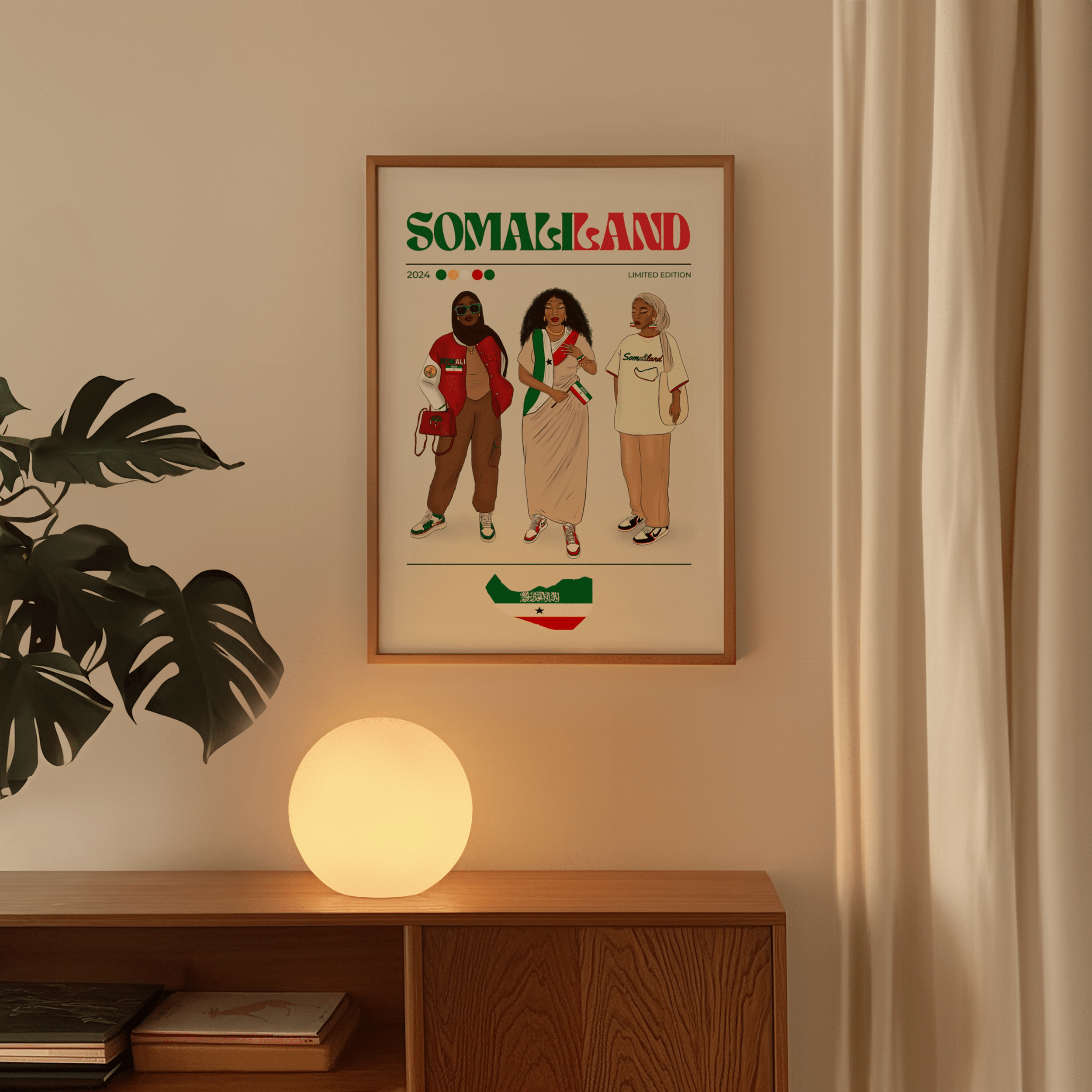 Somaliland x Streetwear - Matte Vertical Posters